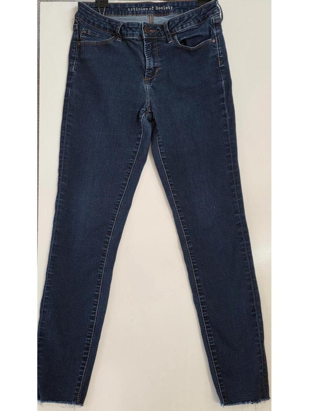 Articles of Society Jeans Women Waist 29 Cut 1991 Style 5350pl161N, cut off hem
